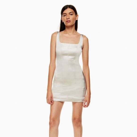 Aritzia Babaton Satin Birch Dress - Picture 1 of 7